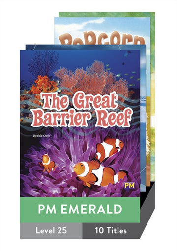 PM Guided Readers Emerald Level 25 Pack x 10