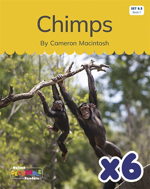  Chimps x 6 (Set 8.2, Book 7)