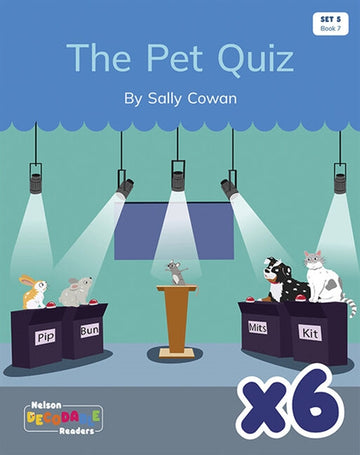  The Pet Quiz x 6 (Set 5 Book 7)