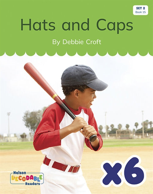  Hats and Caps x 6 (Set 2, Book 15)
