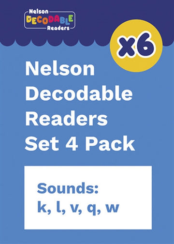  Nelson Decodable Readers Set 4 small group pack x 120