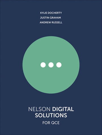 Nelson Digital Solutions for QCE Units 1'4 Student Book with 1 Access  Code for 26 Months