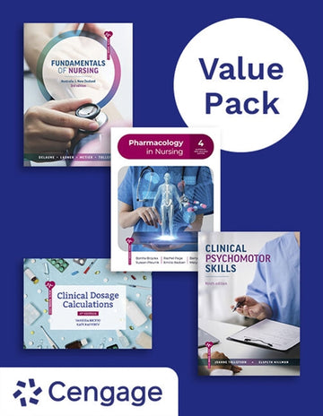 Value Pack: Pharmacology in Nursing 4e + Clinical Dosage Calculations 4e  + Clinical Psychomotor Skills 9e + Fundamentals of Nursing 3e