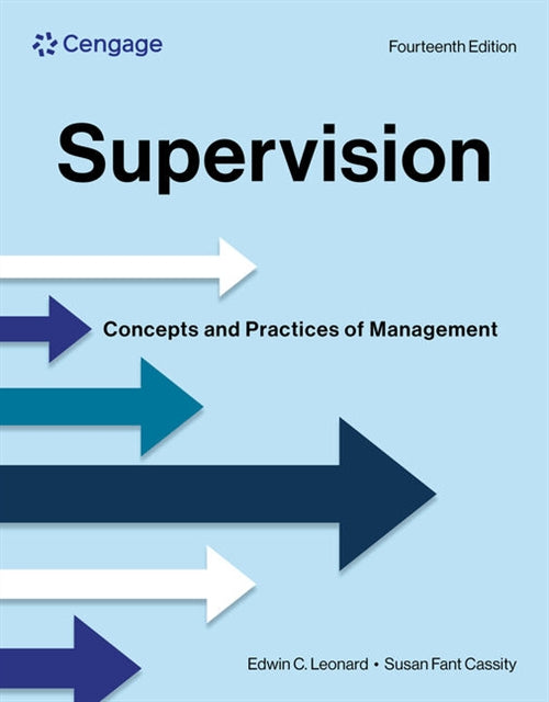  Supervision : Concepts and Practices of Management