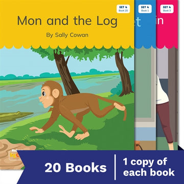 Nelson Decodable Readers Set 4 Pack x 20