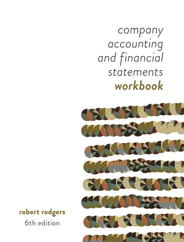 Company Accounting and Financial Statements : Australia New Zealand  Edition - Workbook