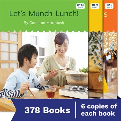 Nelson Decodable Readers Sets 1-14 Non-Fiction Pack x 378