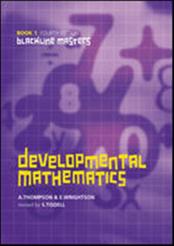 Developmental Mathematics Book 1 Blackline Masters