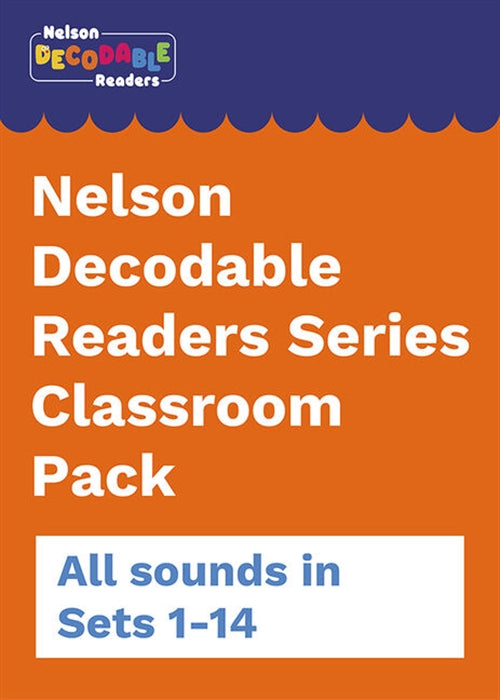  Nelson Decodable Readers sets 1 to 14 classroom pack x 1260