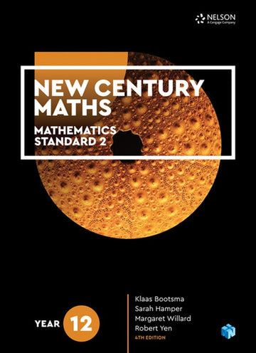 New Century Maths 12 Mathematics Standard 2 Student Book + 4 Access  Codes