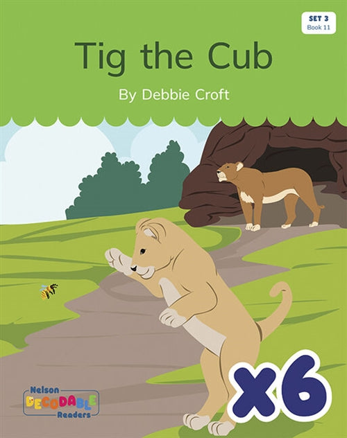  Tig the Cub x 6 (Set 3, Book 11)