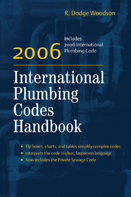 2006 International Plumbing Codes Handbook Book Land AU