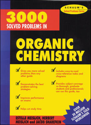 3000 Solved Problems in Organic Chemistry Book Land AU