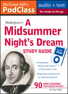 McGraw-Hill's PodClass A Midsummer Night's Dream Study Guide (MP3 Disk)