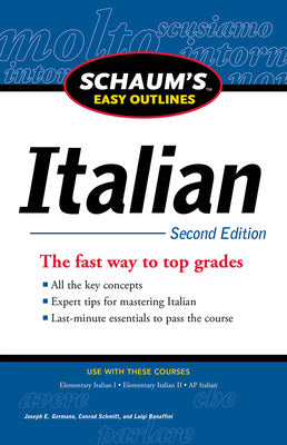 Schaum's Easy Outline of Italian, Second Edition