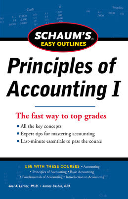 SCHAUM'S EASY OUTLINE OF PRINCIPLES OF ACCOUNTING
