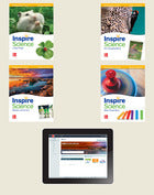 Inspire Science, Grade K Online Student Center with Print Student Edition Units 1-4, 1 Year Subscription