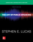 Annotated Instructor's Edition to accompany The Art of Public Speaking