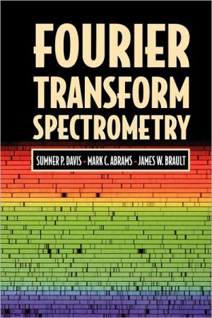 Fourier Transform Spectrometry