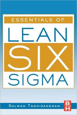 Essentials of Lean Six Sigma