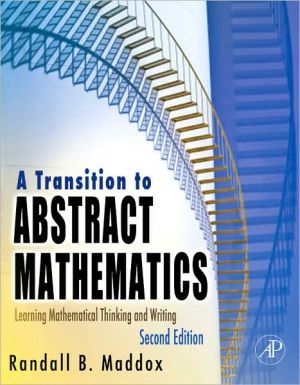 A Transition to Abstract Mathematics 2nd Edition