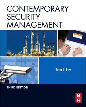Contemporary Security Management, Third Edition