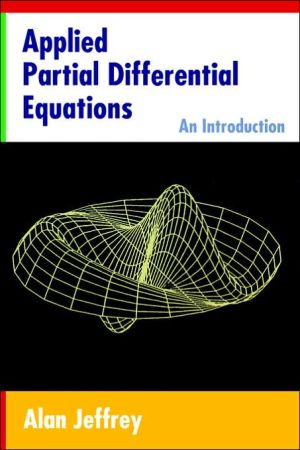 Applied Partial Differential Equations: An Introduction