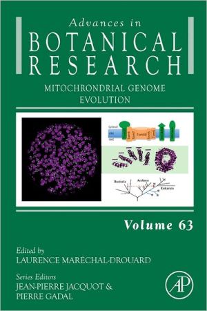 Advances in Botanical Research Volume 63