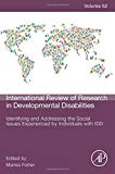 Identifying and Addressing Thesocial Issues Experienced by Individuals with IDD