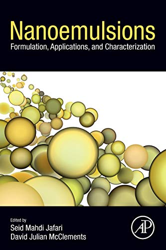 Nanoemulsions: Formulation, Applications and Characterization