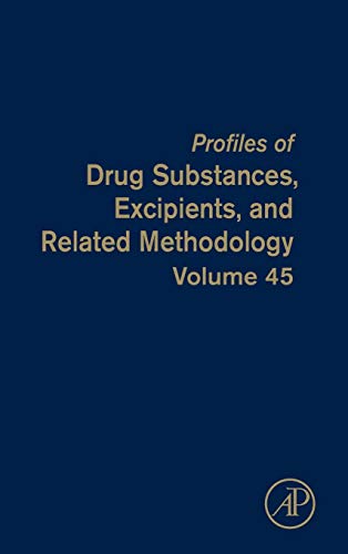 Prof. of Drug Substances, Excipients & Related Methodology