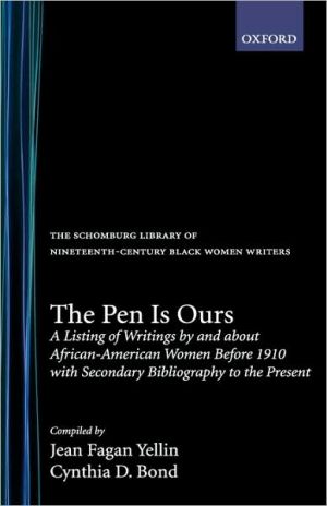 Pen is Ours: A Listing of Writings by and about African-American Women, The