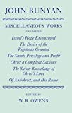 Miscellaneous Works, Volume XIII: Israel's Hope Encouraged; The Desire