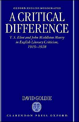 Critical Difference, A