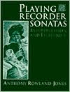 Playing Recorder Sonatas
