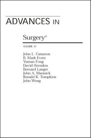 Advances in Surgery - Vol 37