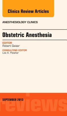 Obstetric and Gynaecologic Anaesthesia Vol 31-3