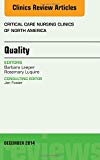 Quality, An Issue of Critical Nursing Clinics