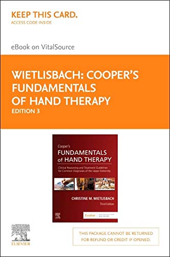 Fundamentals of Hand Therapy - Elsevier eBook on VitalSource (Retail Access Card): Clinical Reasoning and Treatment Guid