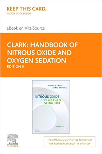 Handbook of Nitrous Oxide and Oxygen Sedation - Elsevier eBook on VitalSource (Retail Access Card)