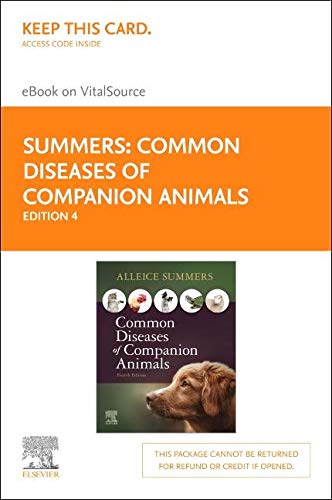 Common Diseases of Companion Animals Elsevier eBook on VitalSource (Retail Access Card)