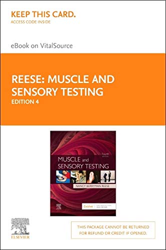 Muscle and Sensory Testing Elsevier eBook on VitalSource (Retail Access Card)