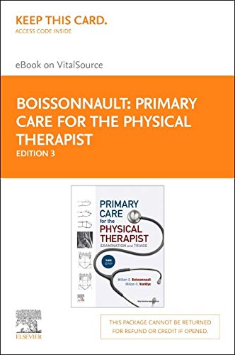 Primary Care for the Physical Therapist Elsevier eBook on VitalSource (Retail Access Card): Examination and Triage