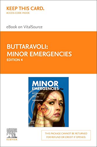 Minor Emergencies Elsevier eBook on VitalSource (Retail Access Card)