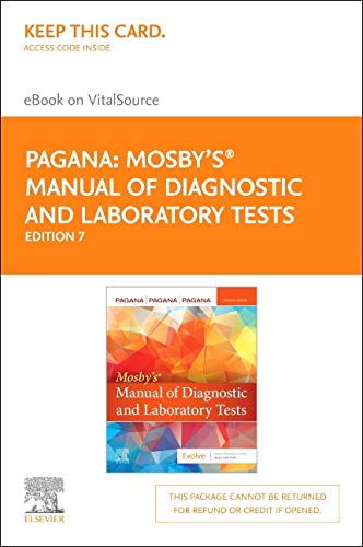 Mosby's Manual of Diagnostic and Laboratory Tests - Elsevier eBook on VitalSource (Retail Access Card)