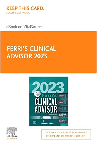 Ferri's Clinical Advisor 2023, Elsevier E-Book on VitalSource (Retail Access Card)