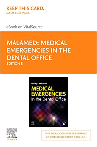 Medical Emergencies in the Dental Office Elsevier eBook on VitalSource (Retail Access Card)
