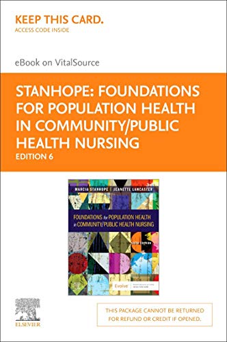 Foundations for Population Health in Community/Public Health Nursing - Elsevier eBook on VitalSource (Retail Access Card