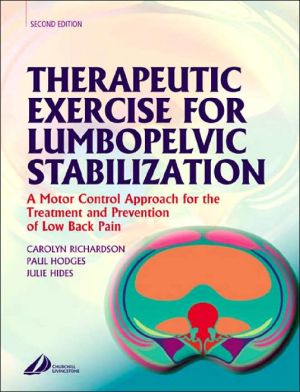 Therapeutic Exercise for Lumbopelvic Stabilization:A Motor Control App