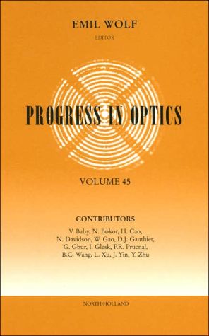 Progress in Optics - Vol 45
